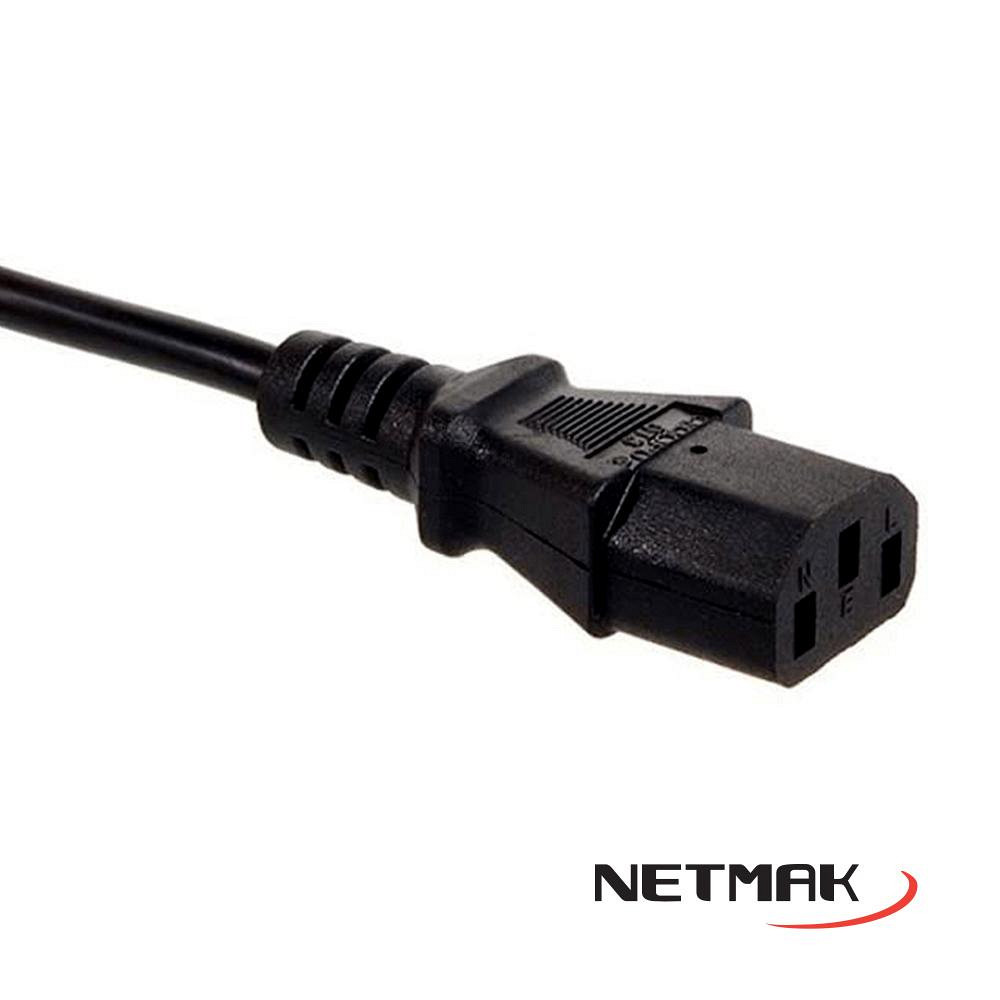 CABLE ALIMENTACION X1.5MT NM-C45 NETMAK