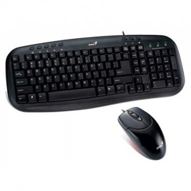 TECLADO Y MOUSE USB KM-200 GENIUS