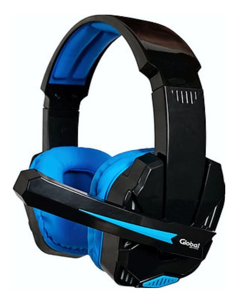 AURICULAR GAMER C/LED AZUL EPGMR137BLUE GLOBAL