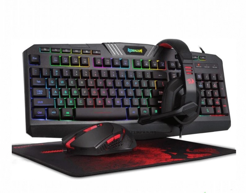 KIT GAMER 4 EN 1 S101-BA REDRAGON