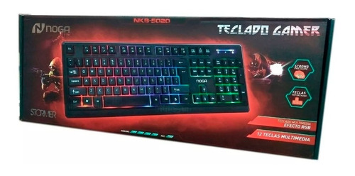TECLADO GAMER MULTIMEDIA NKB-5020 NOGA